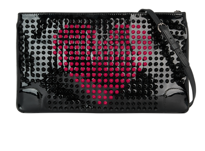 Loubiposh Valentine Spike Crossbody, front view